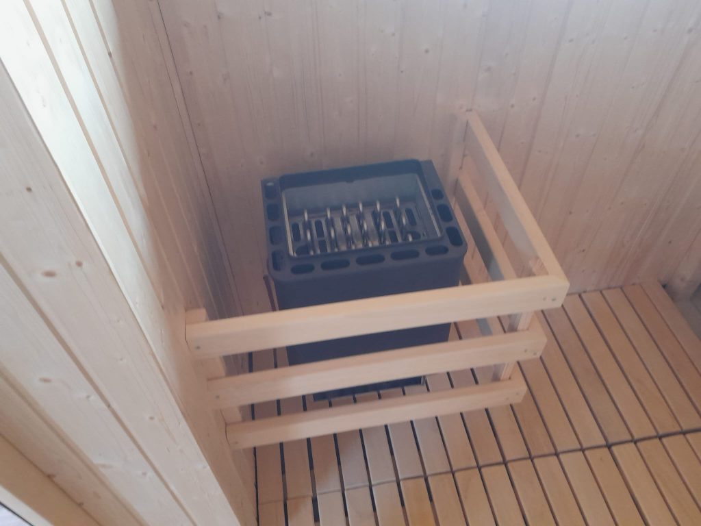 Sauna in Fahretoft von der Zimmerei Matthiesen aus Bargum in Nordfriesland