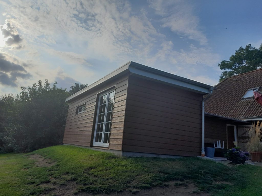 Sauna in Fahretoft von der Zimmerei Matthiesen aus Bargum in Nordfriesland